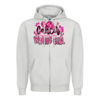 Dove Grey cancer picked the wrong girl Zipper Hoodie - RanaPortraitStore