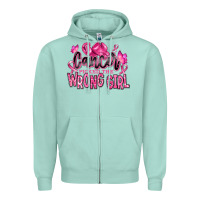 Seafoam cancer picked the wrong girl Zipper Hoodie - RanaPortraitStore