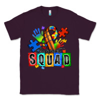 Plum basketball support squad autism Classic Tee - Zillion Design Studio