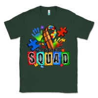 Sports Green basketball support squad autism Classic Tee - Zillion Design Studio