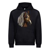 Black Tennessee Horse Urban Hoodie - LillyAllenDesigns