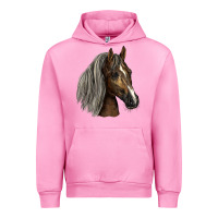 Fuchsia Pink Tennessee Horse Urban Hoodie - LillyAllenDesigns