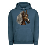 Pigment Midnight Navy Tennessee Horse Urban Hoodie - LillyAllenDesigns