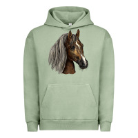 Pigment Oil Green Tennessee Horse Urban Hoodie - LillyAllenDesigns