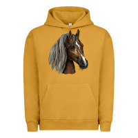 Pigment Peanut Butter Tennessee Horse Urban Hoodie - LillyAllenDesigns