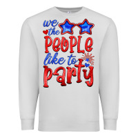 Dove Grey we people like the party Premium Sweatshirt - HRA Design Shop