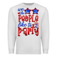 Oatmeal Heather we people like the party Premium Sweatshirt - HRA Design Shop