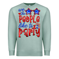 Seafoam we people like the party Premium Sweatshirt - HRA Design Shop