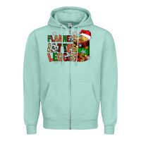 Seafoam flannels lattes Zipper Hoodie - Zillion Design Studio