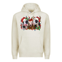Oatmeal Heather funny christmas heifers Premium Hoodie - Jasminsmagicworld