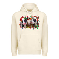 Tofu funny christmas heifers Premium Hoodie - Jasminsmagicworld
