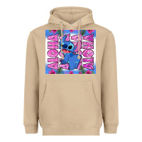 Mushroom aloha stitch Heavyweight Hoodie - Zillion Design Studio