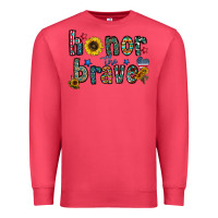 Cardinal honor the brave Premium Sweatshirt - CowhideDigitalArt