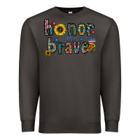 Smoke honor the brave Premium Sweatshirt - CowhideDigitalArt