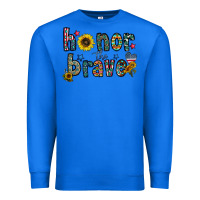 True Royal honor the brave Premium Sweatshirt - CowhideDigitalArt