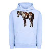 Pigment Grape Ice Mustang Horse Urban Hoodie - LillyAllenDesigns