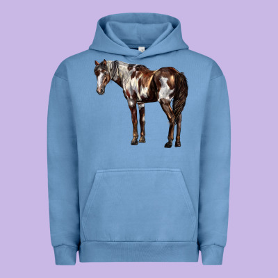 Mustang Horse Urban Hoodie Designed By Lillyallendesigns