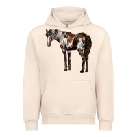 Sandshell Mustang Horse Urban Hoodie - LillyAllenDesigns