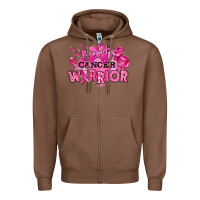 Chestnut breast cancer warrior Zipper Hoodie - RanaPortraitStore