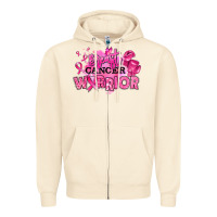Sandshell breast cancer warrior Zipper Hoodie - RanaPortraitStore