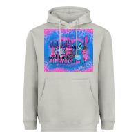 Moon Dust touch me and i will bite you stitch Heavyweight Hoodie - Zillion Design Studio