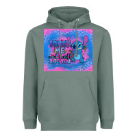 Sage touch me and i will bite you stitch Heavyweight Hoodie - Zillion Design Studio