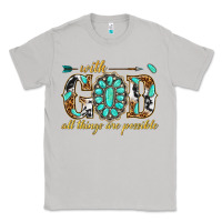Moon Dust with god all things are possible with gemstone Classic Tee - texasbilliewilder