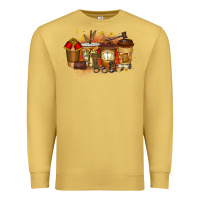 Antique Gold lawyer coffee drink Premium Sweatshirt - RacoonDesign