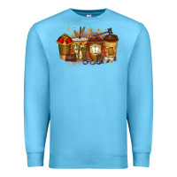Ocean Blue lawyer coffee drink Premium Sweatshirt - RacoonDesign