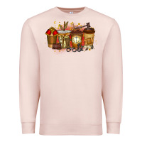 Pale Pink lawyer coffee drink Premium Sweatshirt - RacoonDesign