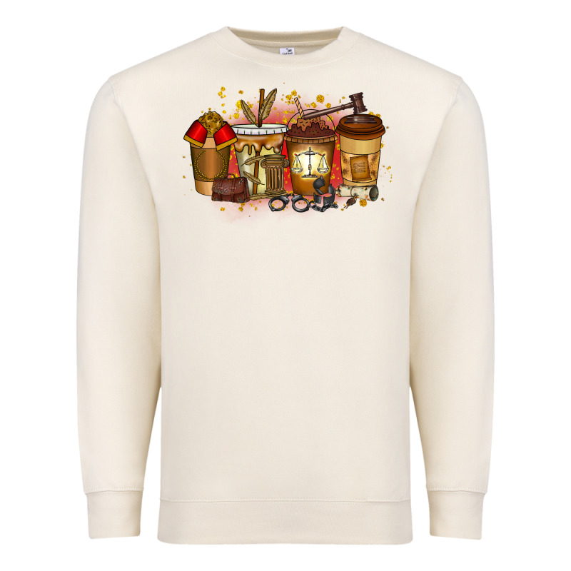 Lawyer Coffee Drink Premium Sweatshirt by RacoonDesign | Teevron