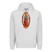 Dove Grey our new lady of guadalupe Premium Hoodie - BarkalooDesign