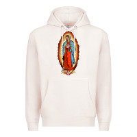 Pale Pink our new lady of guadalupe Premium Hoodie - BarkalooDesign
