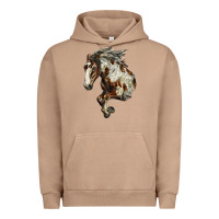 Pigment Burro Mustang Horse Urban Hoodie - LillyAllenDesigns