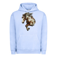Pigment Grape Ice Mustang Horse Urban Hoodie - LillyAllenDesigns