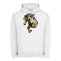 Pigment Lunar Rock Mustang Horse Urban Hoodie - LillyAllenDesigns