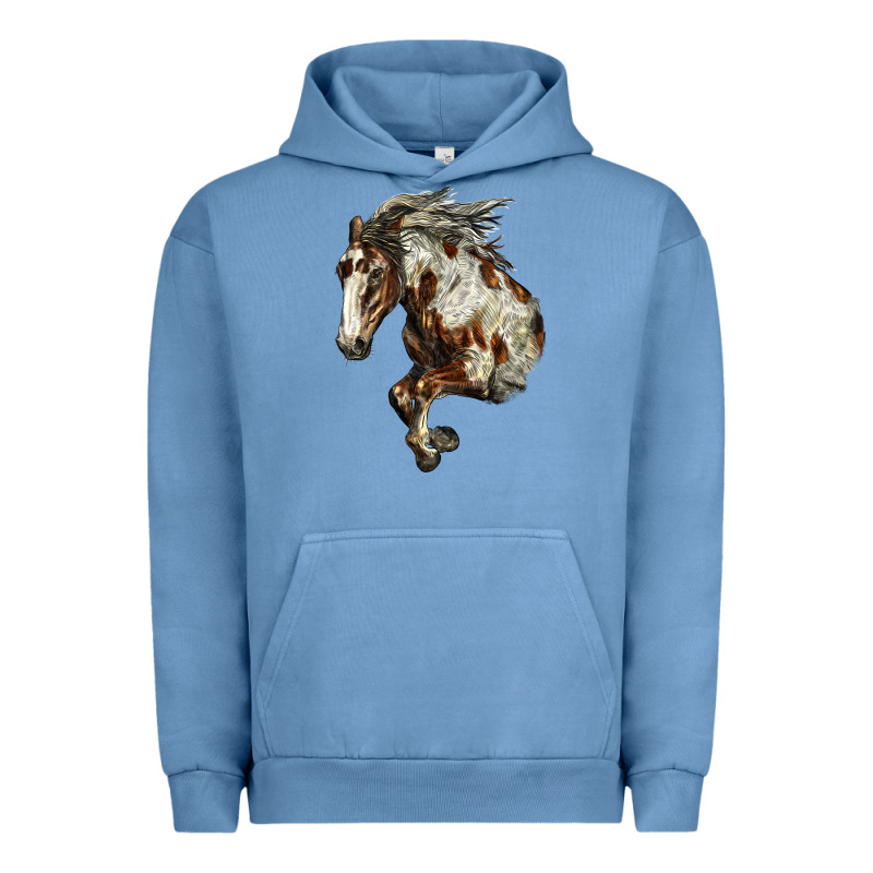 Mustang Horse Urban Hoodie by LillyAllenDesigns | Teevron