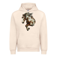 Sandshell Mustang Horse Urban Hoodie - LillyAllenDesigns