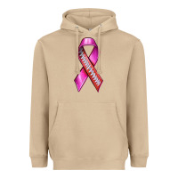 Mushroom Breast Cancer Ribbon American Football Heavyweight Hoodie - texasbilliewilder
