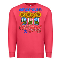 Cardinal american honey sunflower mason jar Premium Sweatshirt - HRA Design Shop