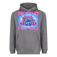 Storm stitch rainbow Heavyweight Hoodie - Zillion Design Studio