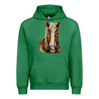 Emerald Belgian Horse Urban Hoodie - LillyAllenDesigns