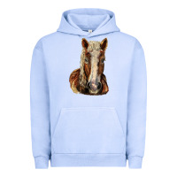 Pigment Grape Ice Belgian Horse Urban Hoodie - LillyAllenDesigns