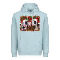 Blue Mist christmas heifers Premium Hoodie - Jasminsmagicworld