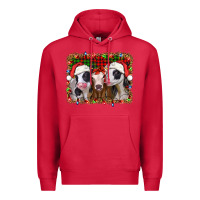 Cardinal christmas heifers Premium Hoodie - Jasminsmagicworld