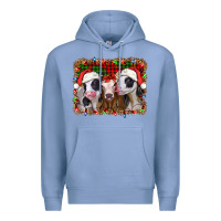 Colony Blue christmas heifers Premium Hoodie - Jasminsmagicworld
