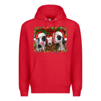 Red christmas heifers Premium Hoodie - Jasminsmagicworld