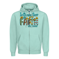 Seafoam in oceans deep faith will stand Zipper Hoodie - texasbilliewilder