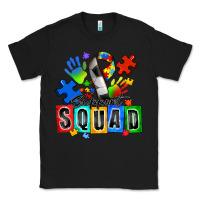 Black soccer support squad autism Classic Tee - Zillion Design Studio