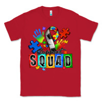 Red soccer support squad autism Classic Tee - Zillion Design Studio